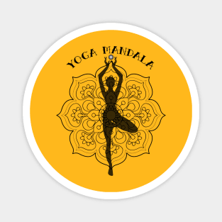 Yoga Mandala Magnet